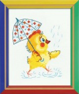 Riolis Art HB130 Chick with Umbrella